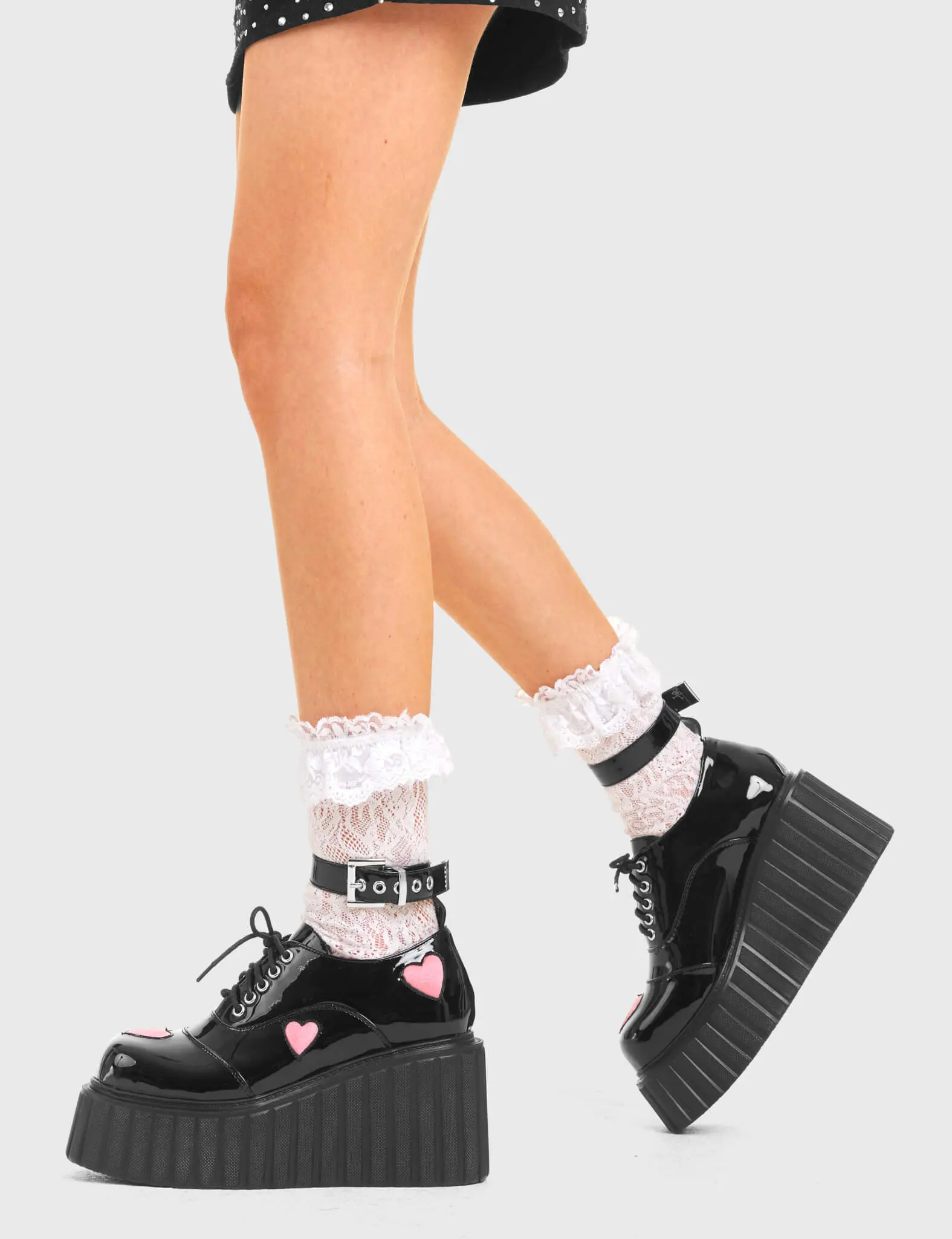 Good Day Chunky Platform Creeper Shoes - Image 3