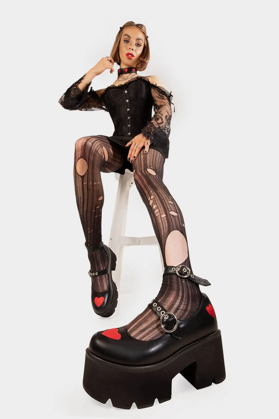 Rosey Love Chunky Mary Jane Shoes - Image 3